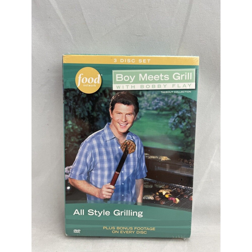 Boy Meets Grill with Bobby Flay All Style Grilling DVD Food Network